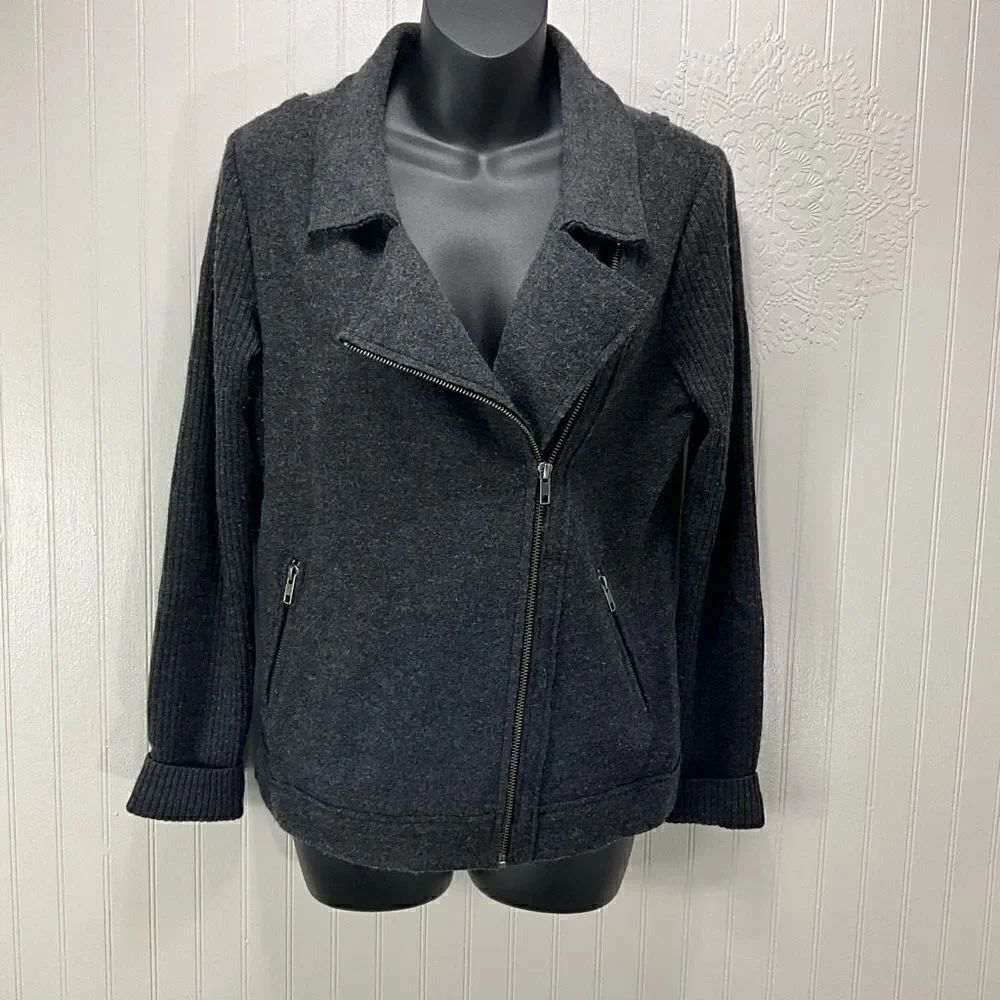 SAVILE ROW CO. London 100% Wool Moto Jacket
